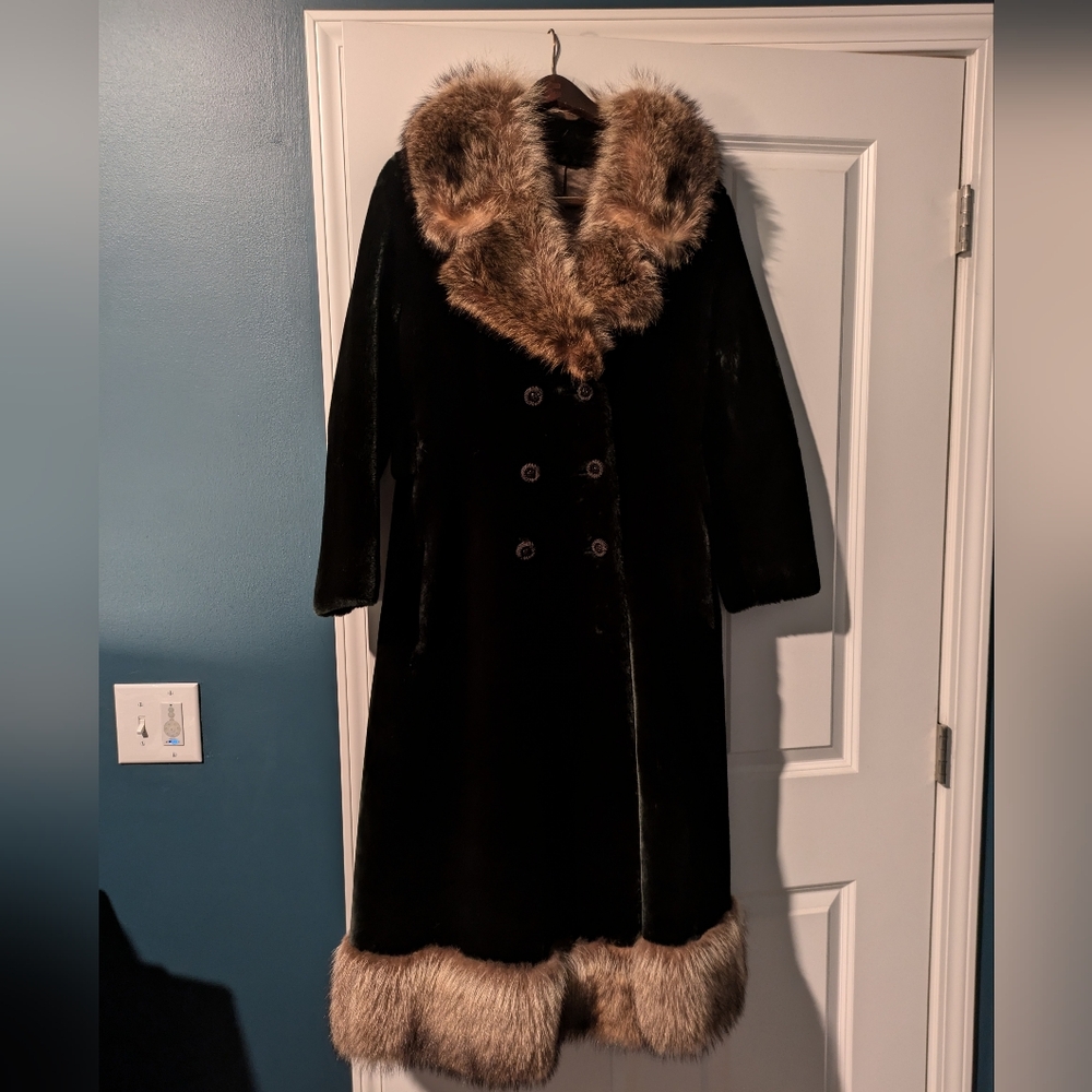Vintage Faux Fur Coat